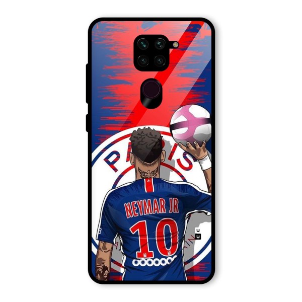 Soccer Star Junior Glass Back Case for Redmi Note 9