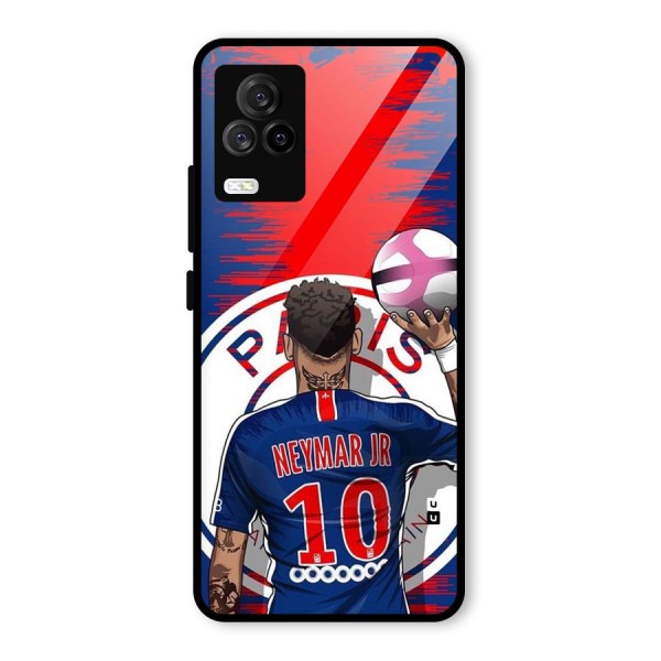 Soccer Star Junior Glass Back Case for Vivo iQOO 7 Legend 5G