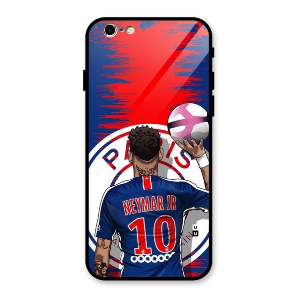 Soccer Star Junior Glass Back Case for iPhone 6 6S