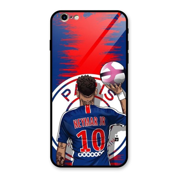 Soccer Star Junior Glass Back Case for iPhone 6 Plus 6S Plus