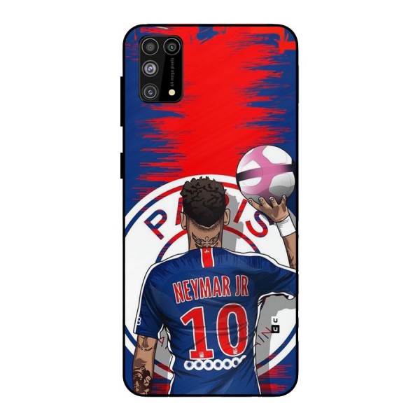 Soccer Star Junior Metal Back Case for Galaxy F41