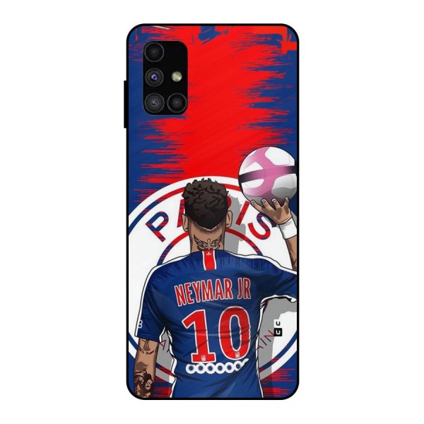 Soccer Star Junior Metal Back Case for Galaxy M51