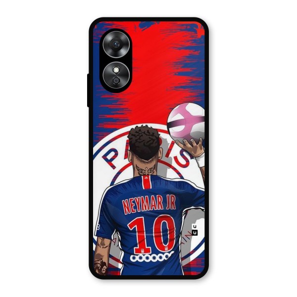 Soccer Star Junior Metal Back Case for Oppo A17