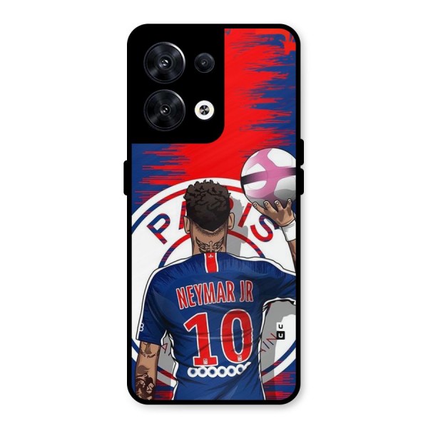 Soccer Star Junior Metal Back Case for Oppo Reno8 5G