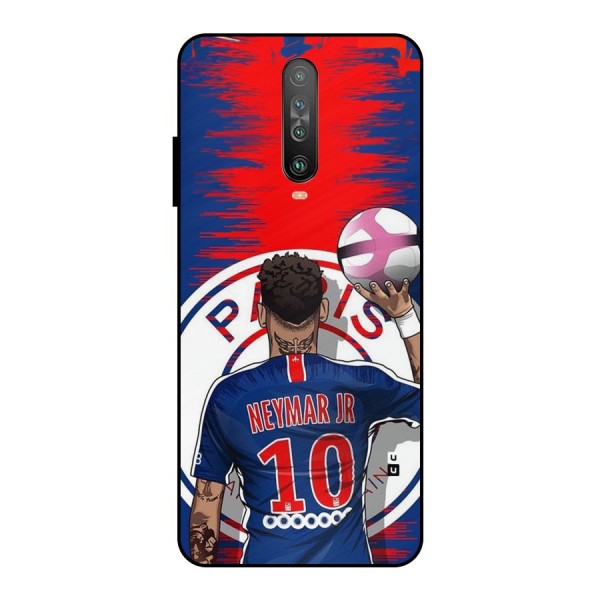 Soccer Star Junior Metal Back Case for Poco X2
