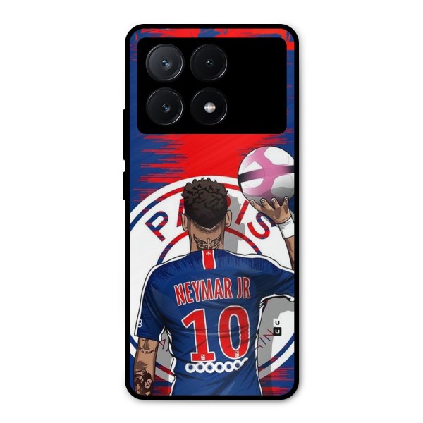 Soccer Star Junior Metal Back Case for Poco X6 Pro