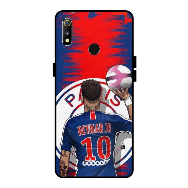 Soccer Star Junior Metal Back Case for Realme 3