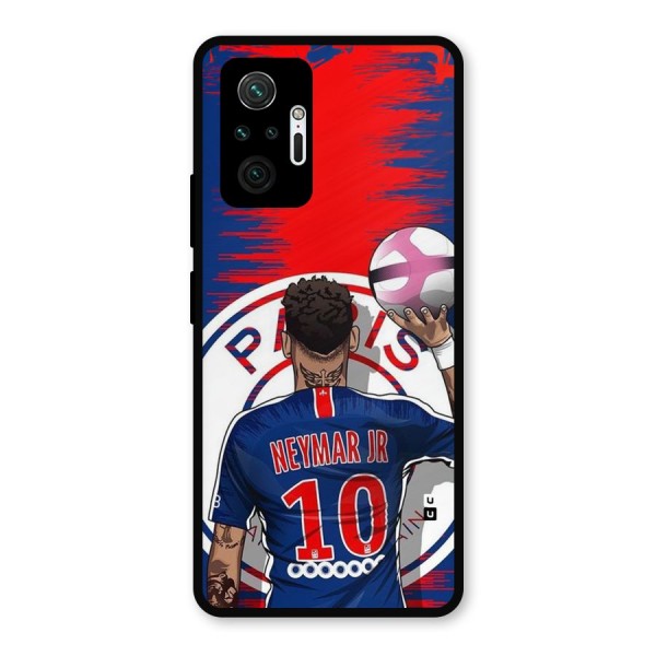 Soccer Star Junior Metal Back Case for Redmi Note 10 Pro Max