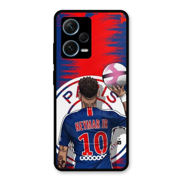 Soccer Star Junior Metal Back Case for Redmi Note 12 Pro Plus 5G