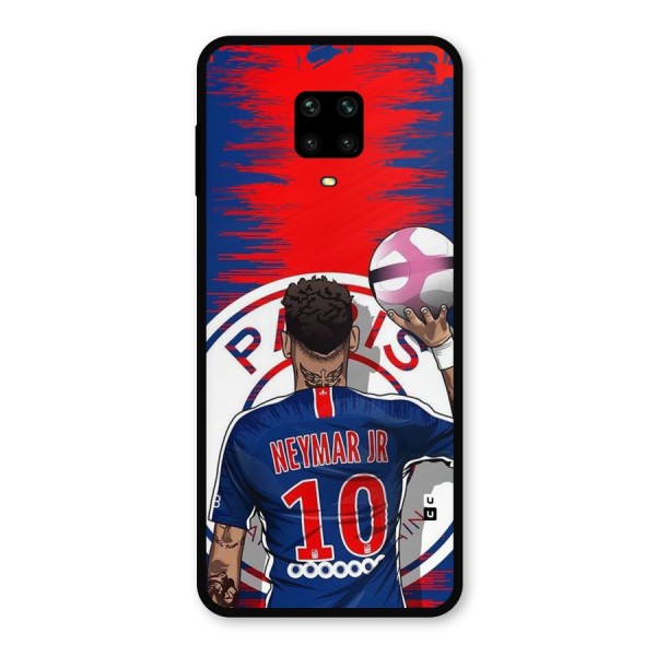 Soccer Star Junior Metal Back Case for Redmi Note 9 Pro Max