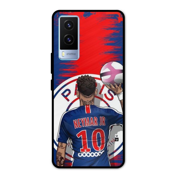 Soccer Star Junior Metal Back Case for Vivo V21e 5G