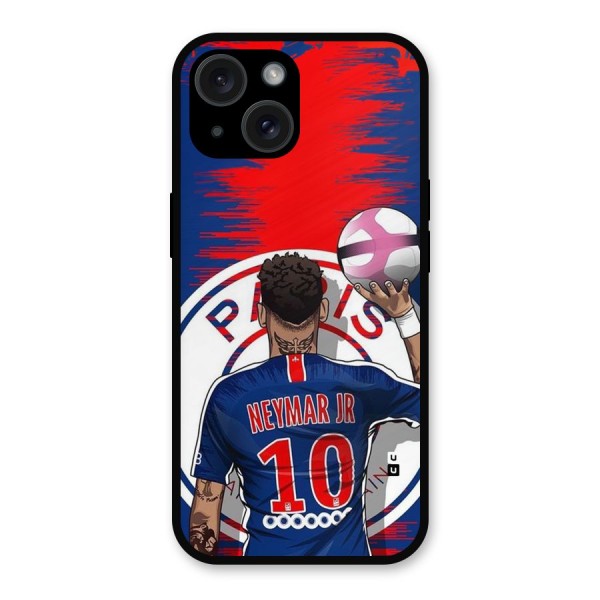 Soccer Star Junior Metal Back Case for iPhone 15