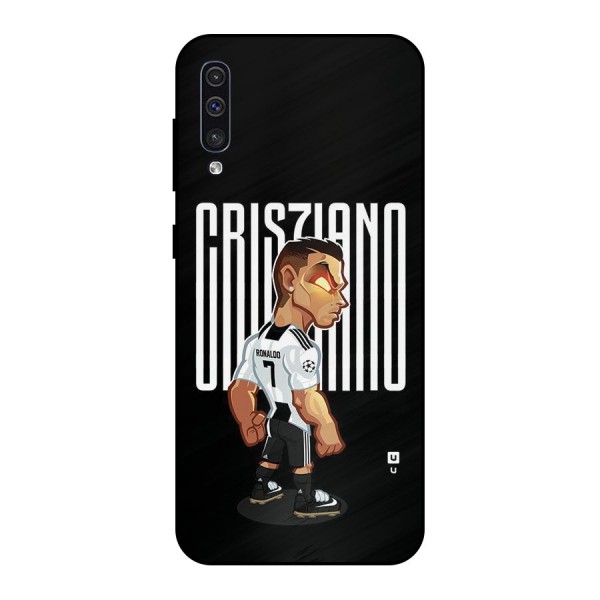 Soccer Star Metal Back Case for Galaxy A30s