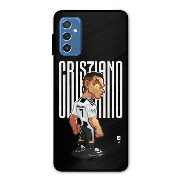 Soccer Star Metal Back Case for Galaxy M52 5G