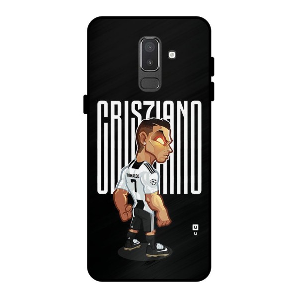 Soccer Star Metal Back Case for Galaxy On8 (2018)