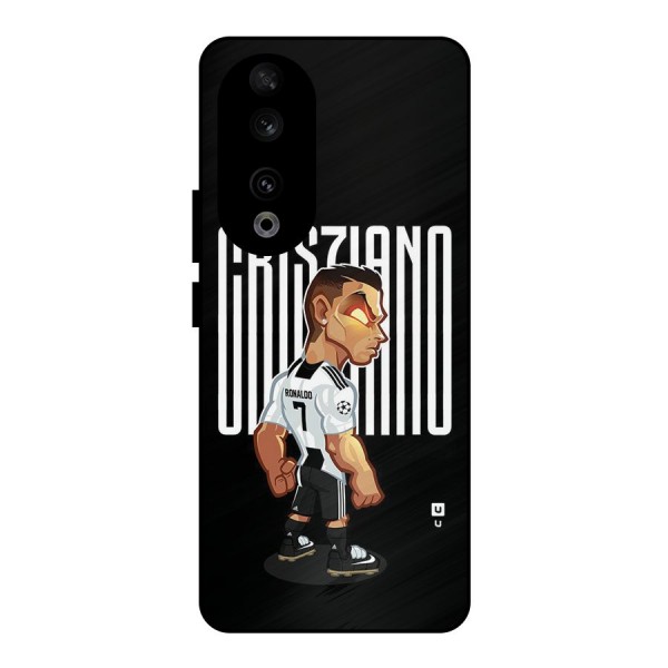 Soccer Star Metal Back Case for Honor 90