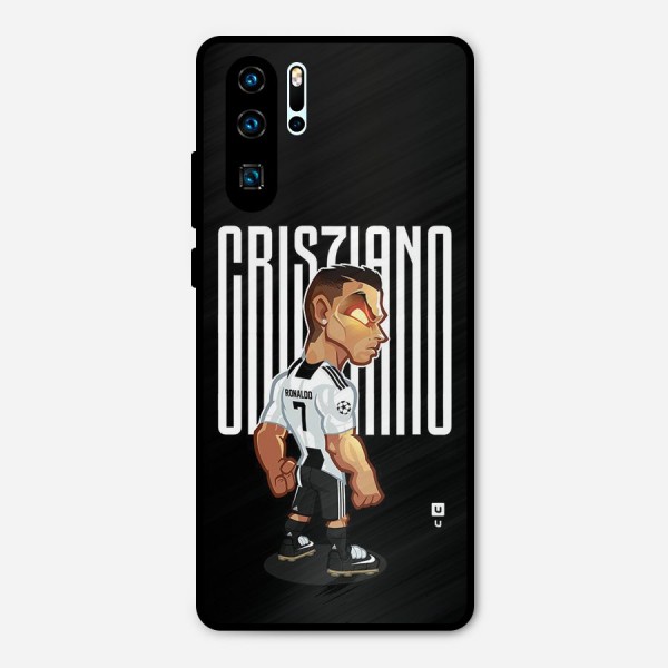 Soccer Star Metal Back Case for Huawei P30 Pro