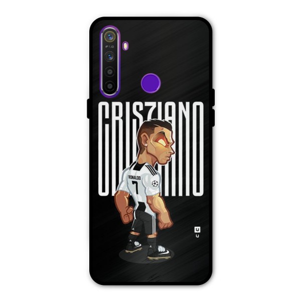 Soccer Star Metal Back Case for Realme 5i