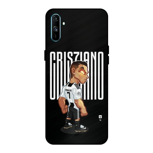 Soccer Star Metal Back Case for Realme C3