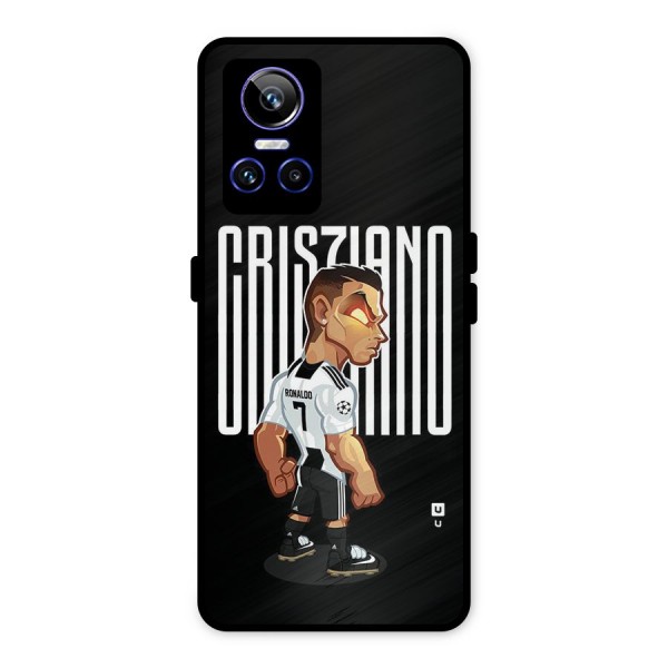 Soccer Star Metal Back Case for Realme GT Neo 3