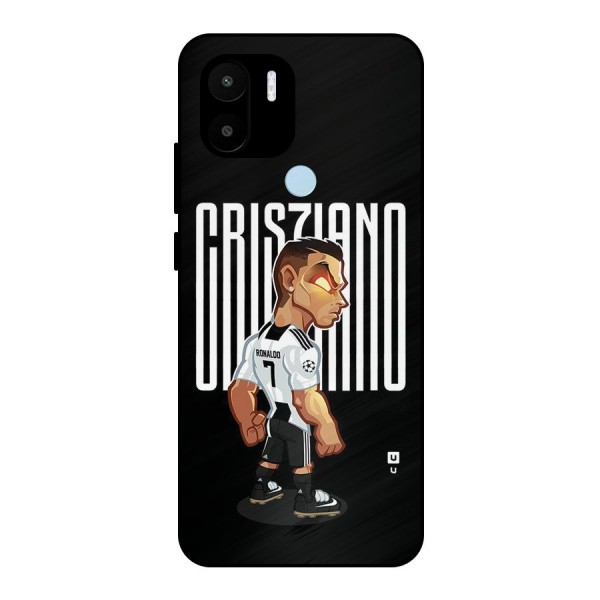 Soccer Star Metal Back Case for Redmi A1 Plus