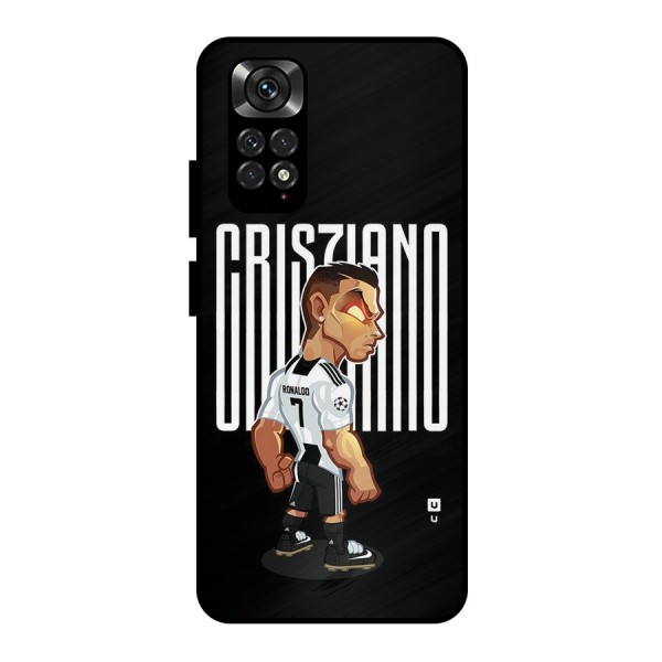 Soccer Star Metal Back Case for Redmi Note 11 Pro