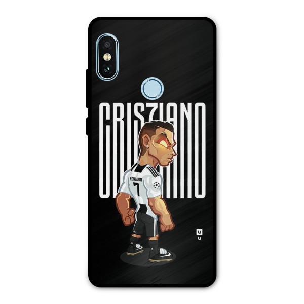 Soccer Star Metal Back Case for Redmi Note 5 Pro