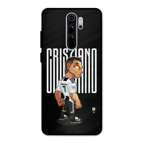 Soccer Star Metal Back Case for Redmi Note 8 Pro