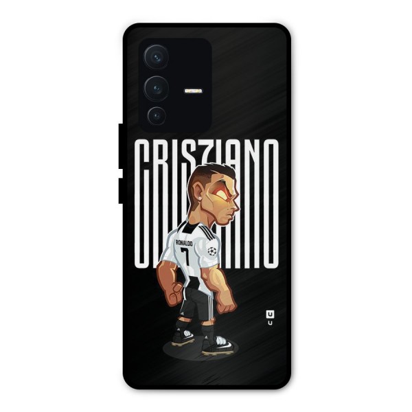 Soccer Star Metal Back Case for Vivo V23 Pro