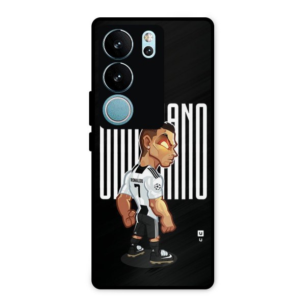Soccer Star Metal Back Case for Vivo V29