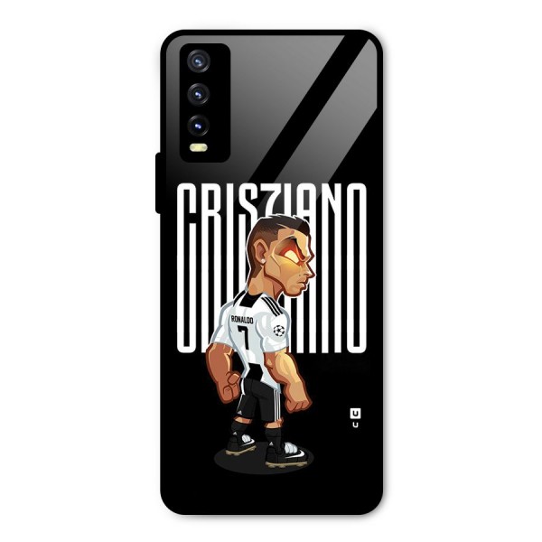 Soccer Star Metal Back Case for Vivo Y20i