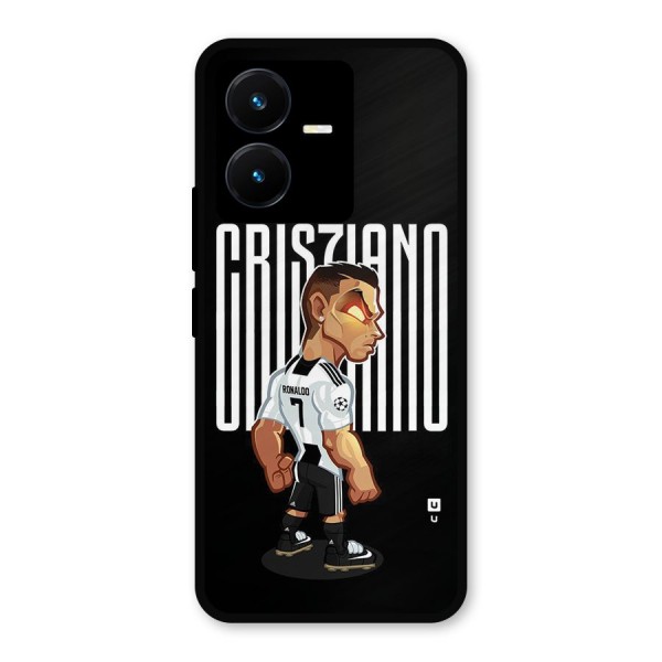 Soccer Star Metal Back Case for Vivo Y22