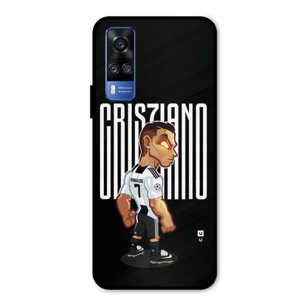 Soccer Star Metal Back Case for Vivo Y51A