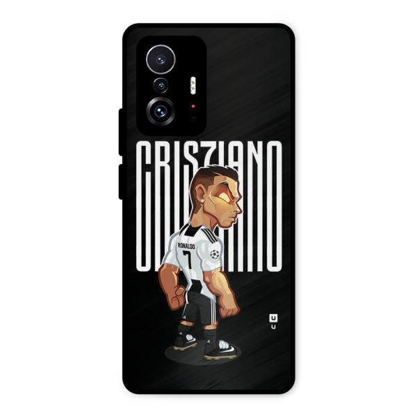Soccer Star Metal Back Case for Xiaomi 11T Pro