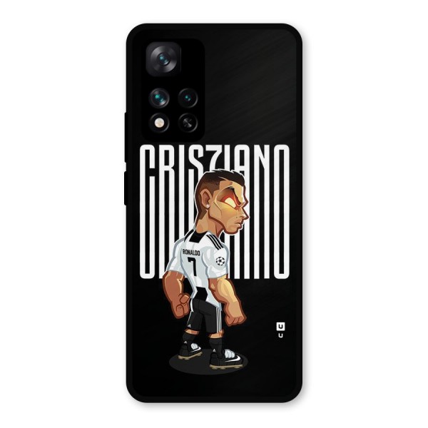 Soccer Star Metal Back Case for Xiaomi 11i Hypercharge 5G