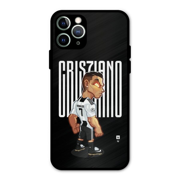 Soccer Star Metal Back Case for iPhone 11 Pro Max