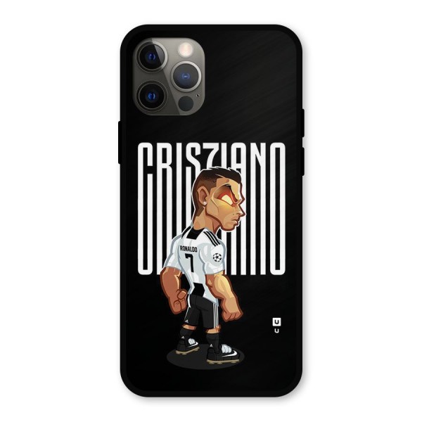 Soccer Star Metal Back Case for iPhone 12 Pro