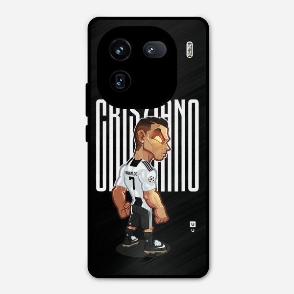 Soccer Star Metal Back Case for iQOO 12