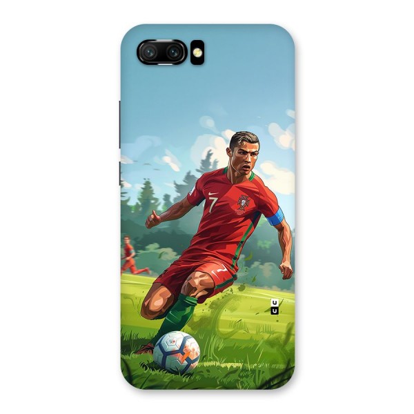 Soccer Star Playing Back Case for Honor 10