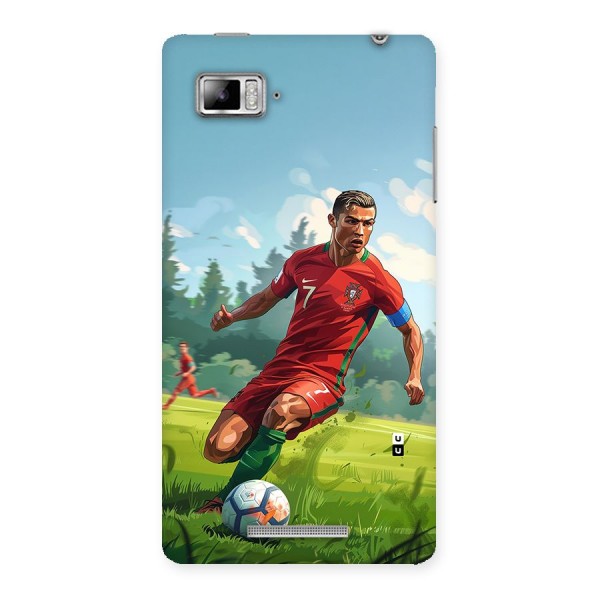 Soccer Star Playing Back Case for Lenovo Vibe Z K910