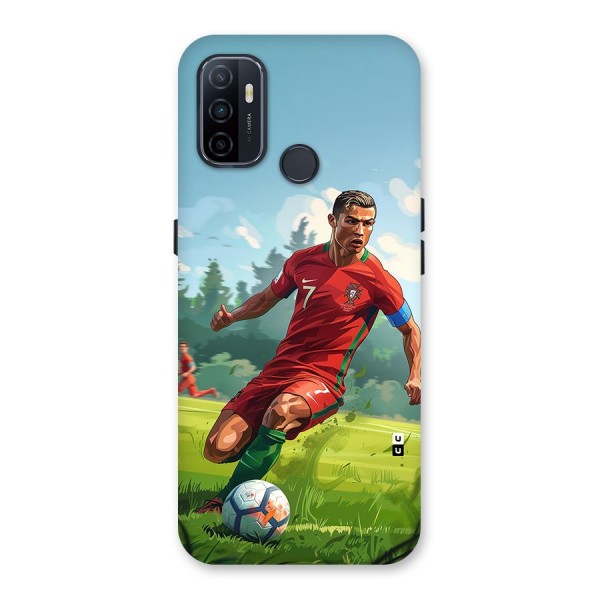 Soccer Star Playing Back Case for Oppo A33 (2020)