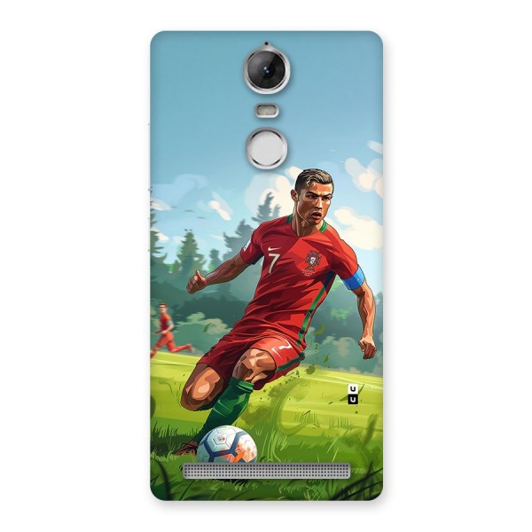Soccer Star Playing Back Case for Vibe K5 Note