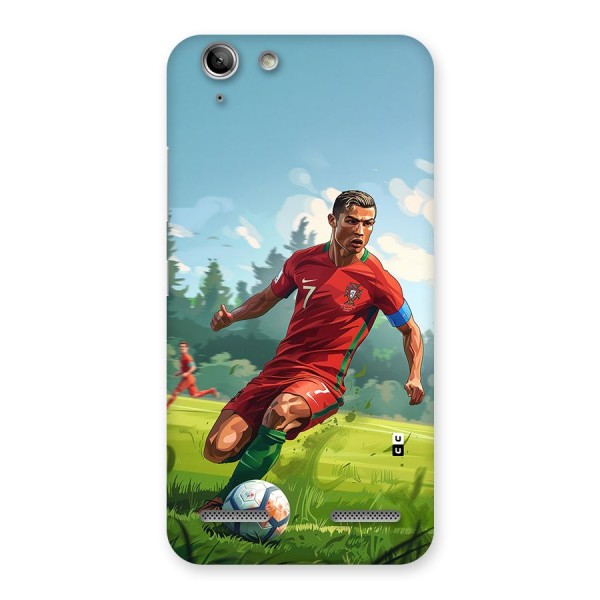 Soccer Star Playing Back Case for Vibe K5 Plus