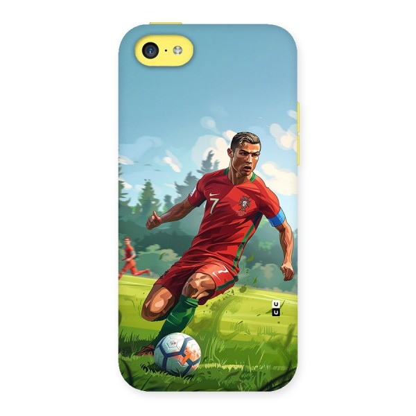 Soccer Star Playing Back Case for iPhone 5C