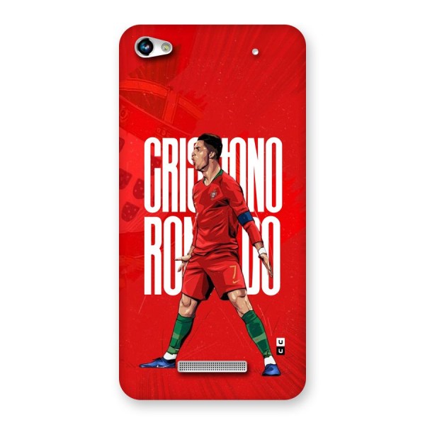 Soccer Star Roar Back Case for Canvas Hue 2 A316