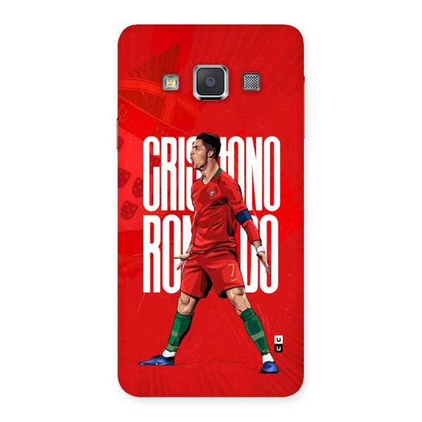 Soccer Star Roar Back Case for Galaxy A3