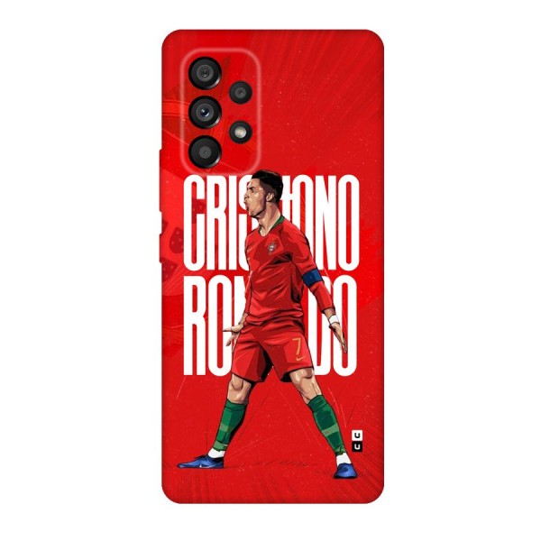 Soccer Star Roar Back Case for Galaxy A53 5G