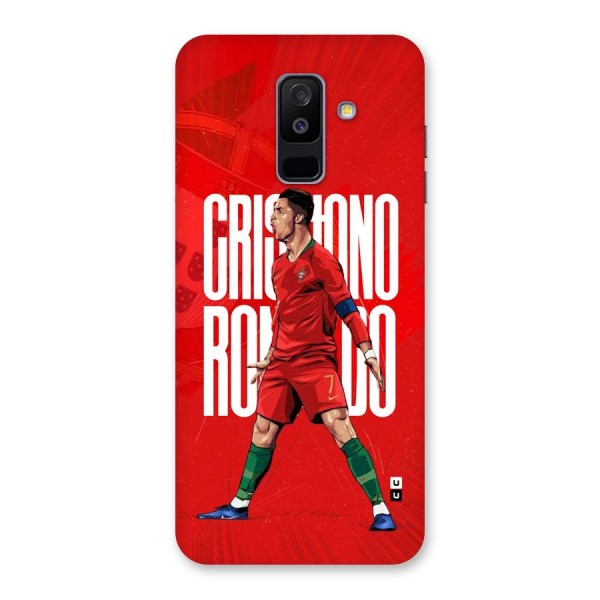 Soccer Star Roar Back Case for Galaxy A6 Plus