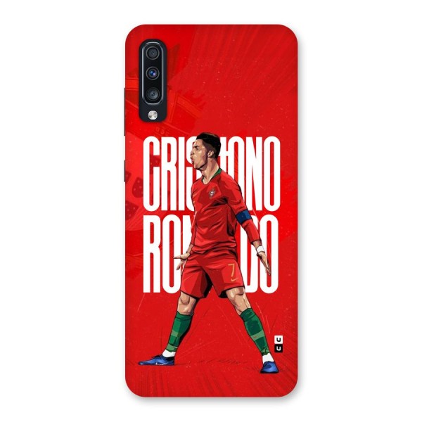 Soccer Star Roar Back Case for Galaxy A70