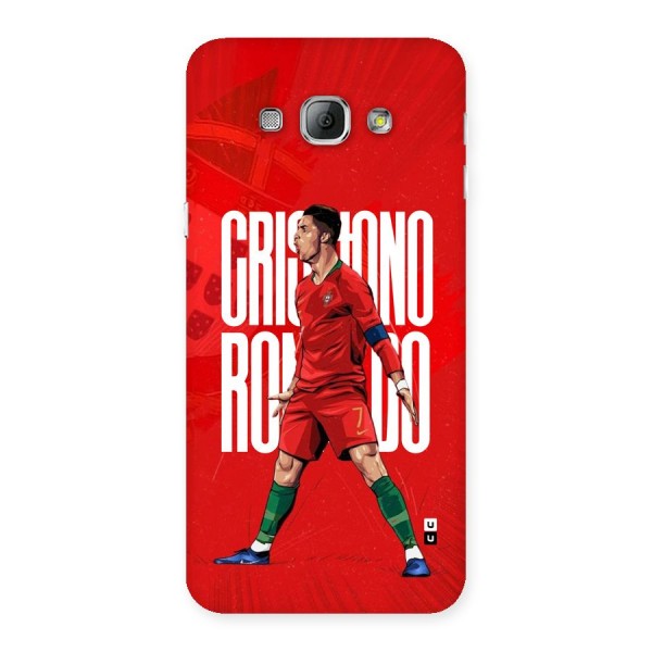 Soccer Star Roar Back Case for Galaxy A8